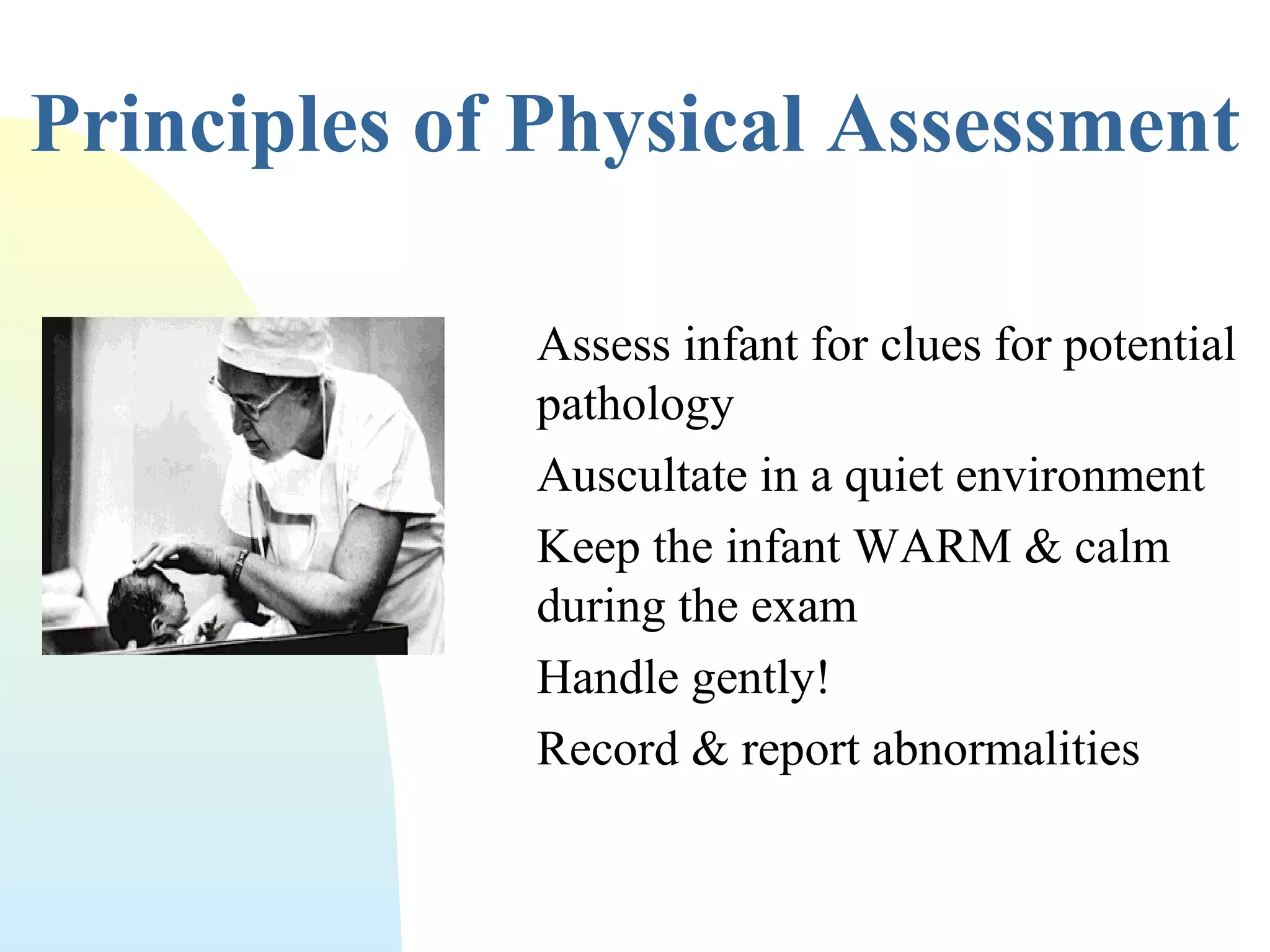 Physical Assessment Of The Neonate Ppt
