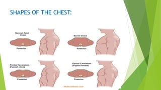 Chest Variations PHYSICAL ASSESSMENT OF THORAX AND LUNGS..pptx