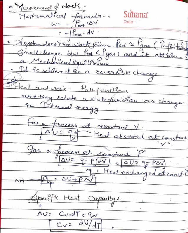 Physical Chemistry Thermodynamics Pdf