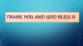 THANK YOU AND GOD BLESS  
