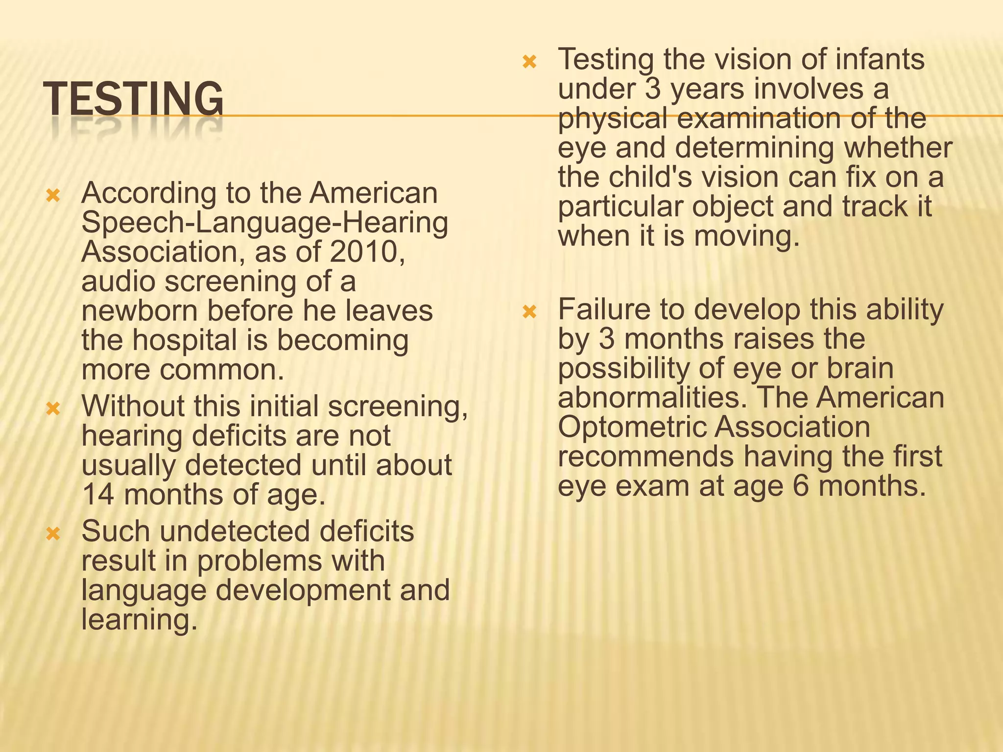 Physical development, sensory, perception, cognitive | PPTX