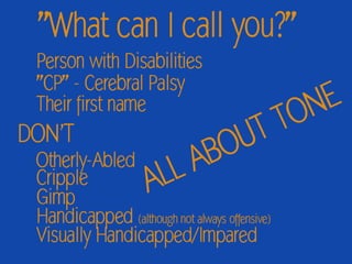 Physical disabilities | PPTX