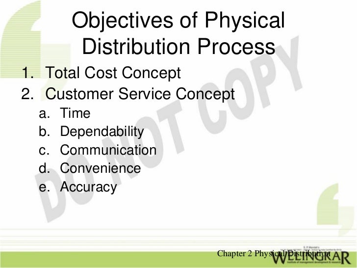 Physical Distribution