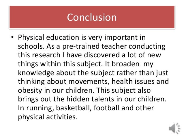 physical education article assignment