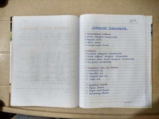 Physical Education Project | Class 12 | Practical