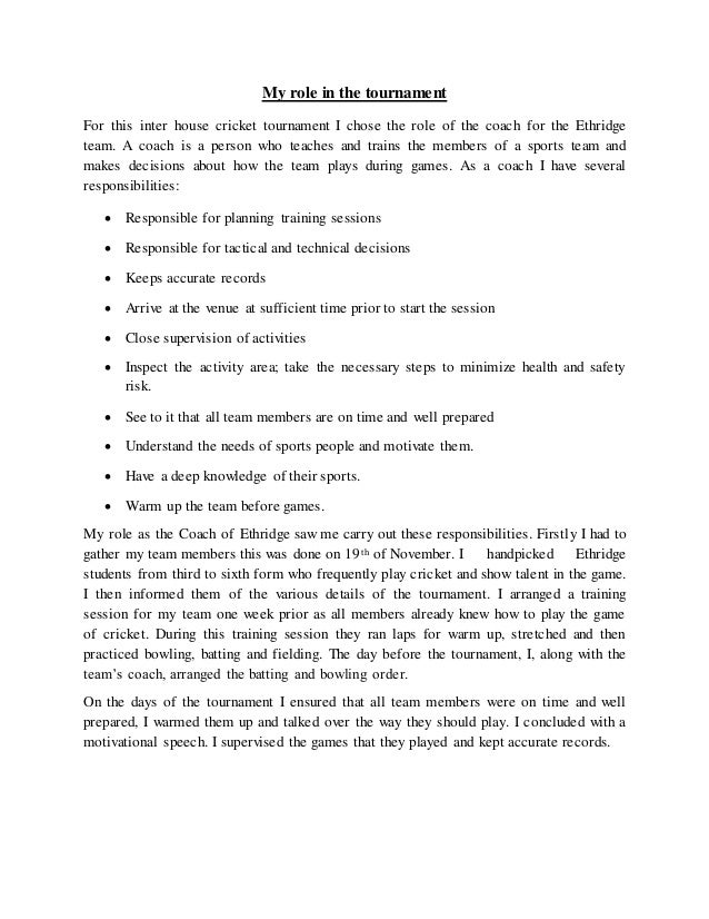 Physical education sba