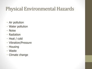 Physical Environment & Health lecture 200L.pptx