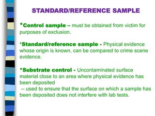 Physical evidence & CSI ppt | PPTX