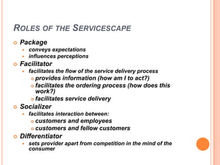 Physical evidence in services | PPTX