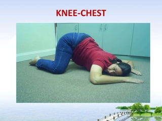 KNEE-CHEST
 