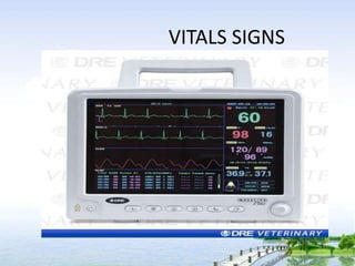 VITALS SIGNS
 