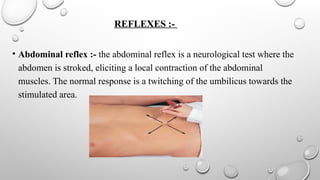 physical examination procedure with use of instrument | PPTX