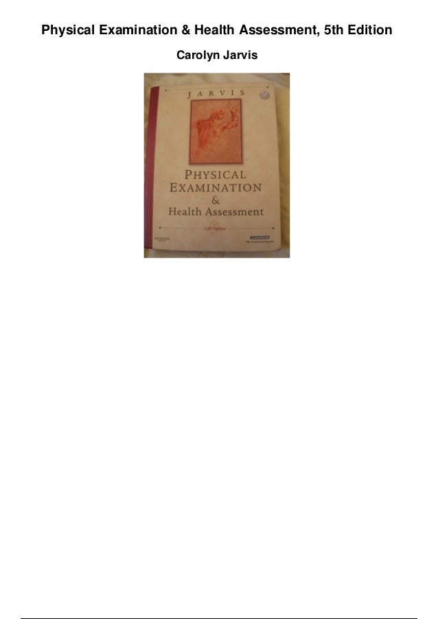 physical examination and health assessment 7th edition pdf download