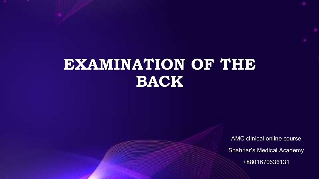 AMC Clinical Physical examination Class 1.pptx