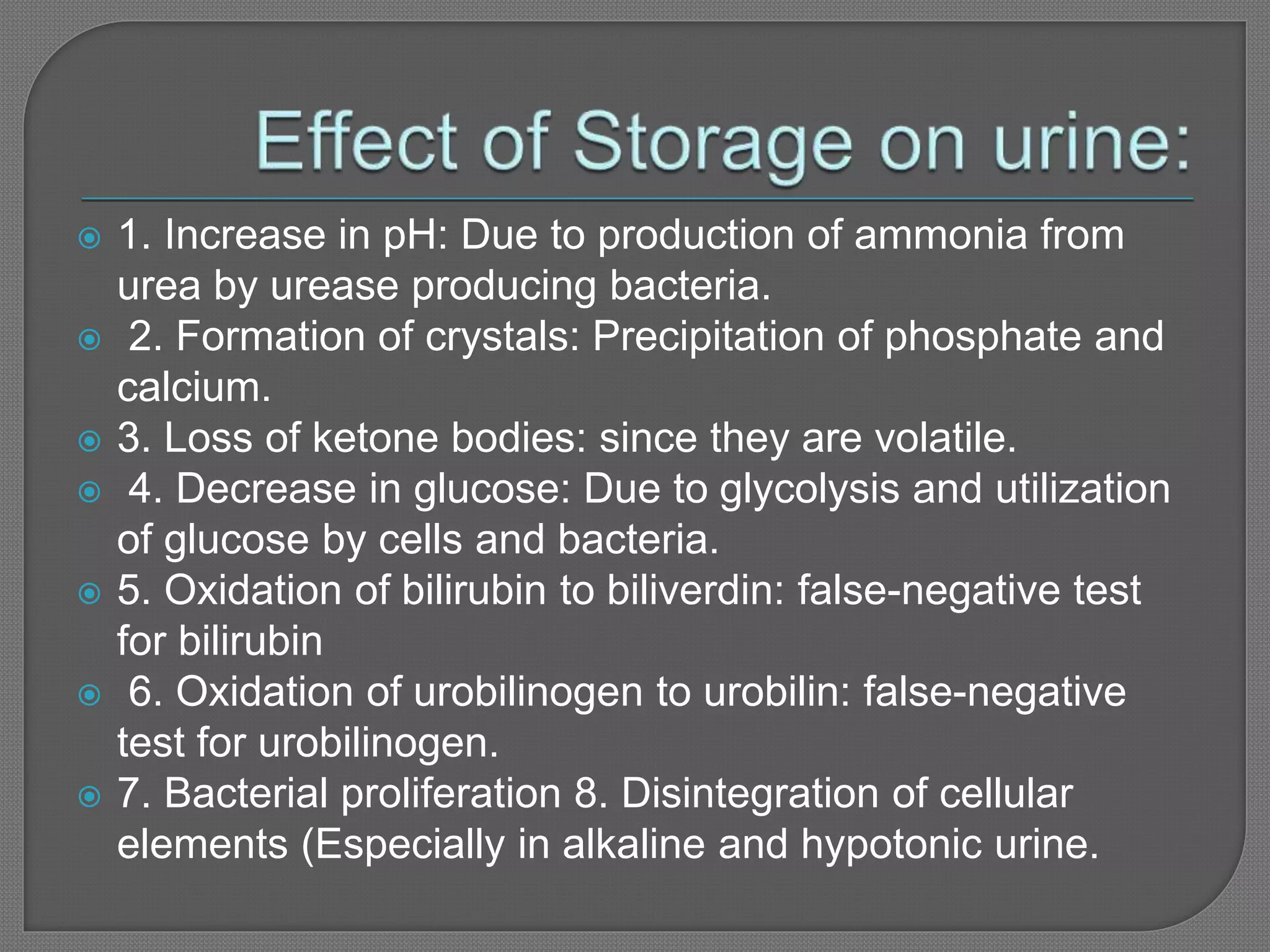 Physical examination of urine (4) | PPTX