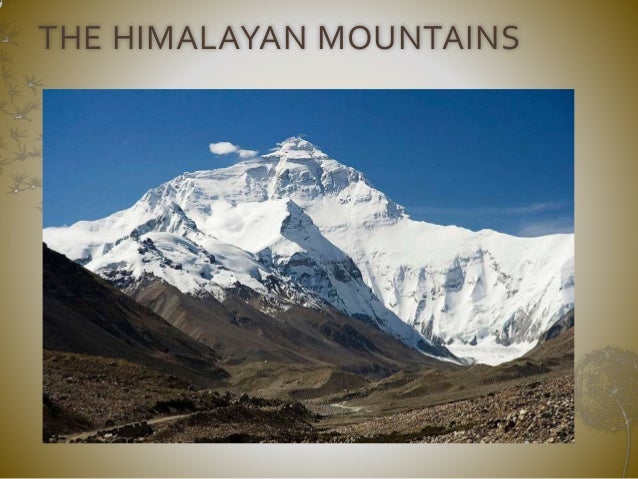 the himalayan mountains of india