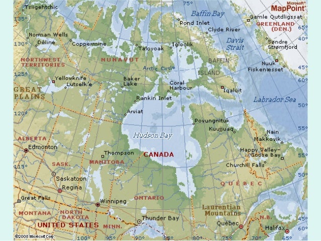 Physical features of canada