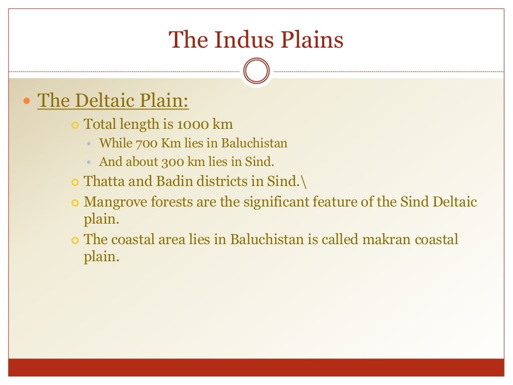 Physical Features Of Pakistan