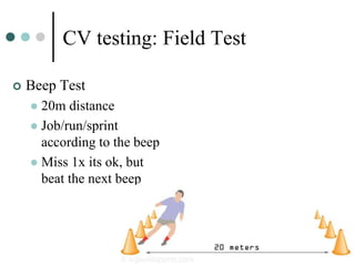 Beep Test Example Physical Fitness Assessment | PPT