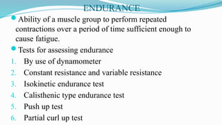 Physical fitness assessment | PDF