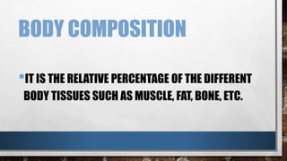Physical fitness components | PPTX