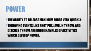 Physical fitness components | PPTX
