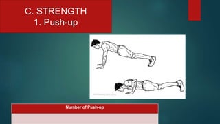 C. STRENGTH
1. Push-up
Number of Push-up
 