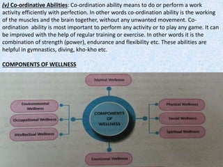 Physical fitness, wellness and lifestyle physical education Class XI UNIT 2 PPT
