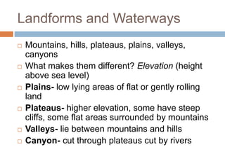 Physical geography | PPTX