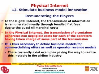 Internet Physical Examples Physical internet manifesto 1.8.2 2011 03-28-english bm | PDF