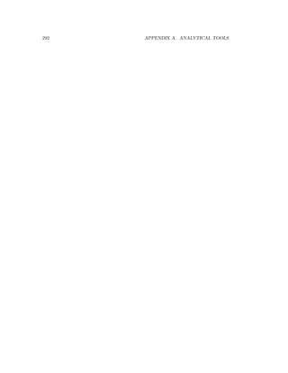 292 APPENDIX A. ANALYTICAL TOOLS
 