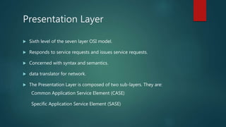 OSI reference model | PPTX