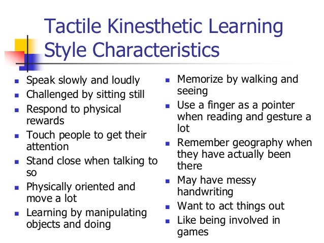 Physical learning style