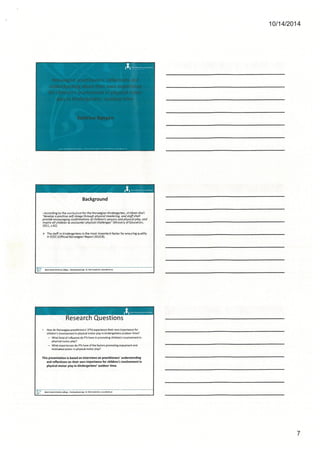 Physically active child