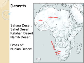 Sahara Desert Physical Map Physical Map Of Africa 8 320