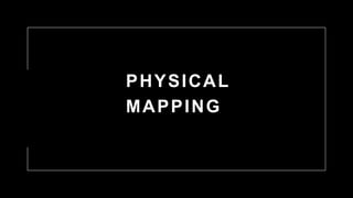physical mapping- restriction map, STS map, EST map | PPTX