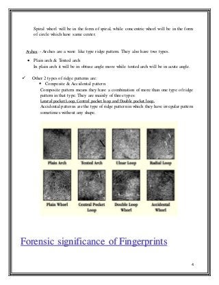 Physical methods for the development of latent fingerprint