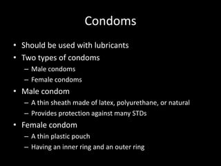 Physical methods of contraception | PPTX