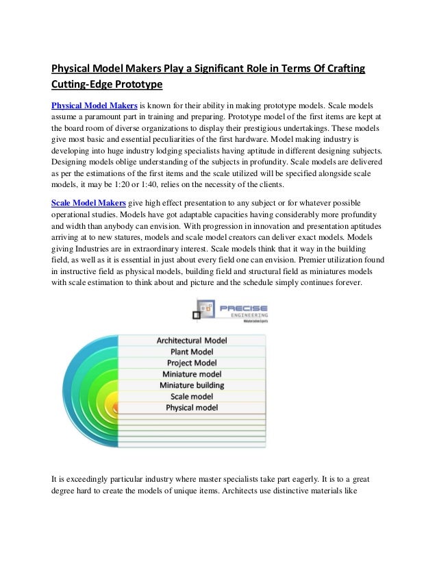 Physical scale model in Bangalore, India