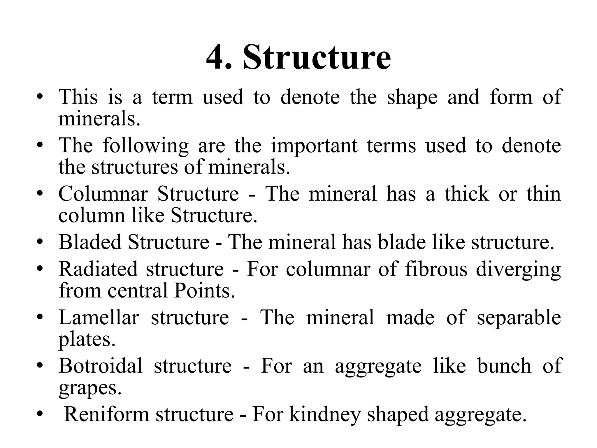 Physical properties of minerals | PPTX