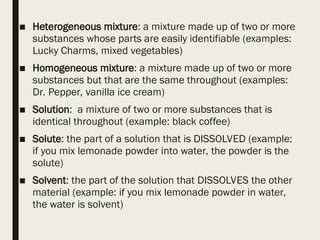 Physical Properties of Pure Substances -mixtures and_solutions - L4.ppt