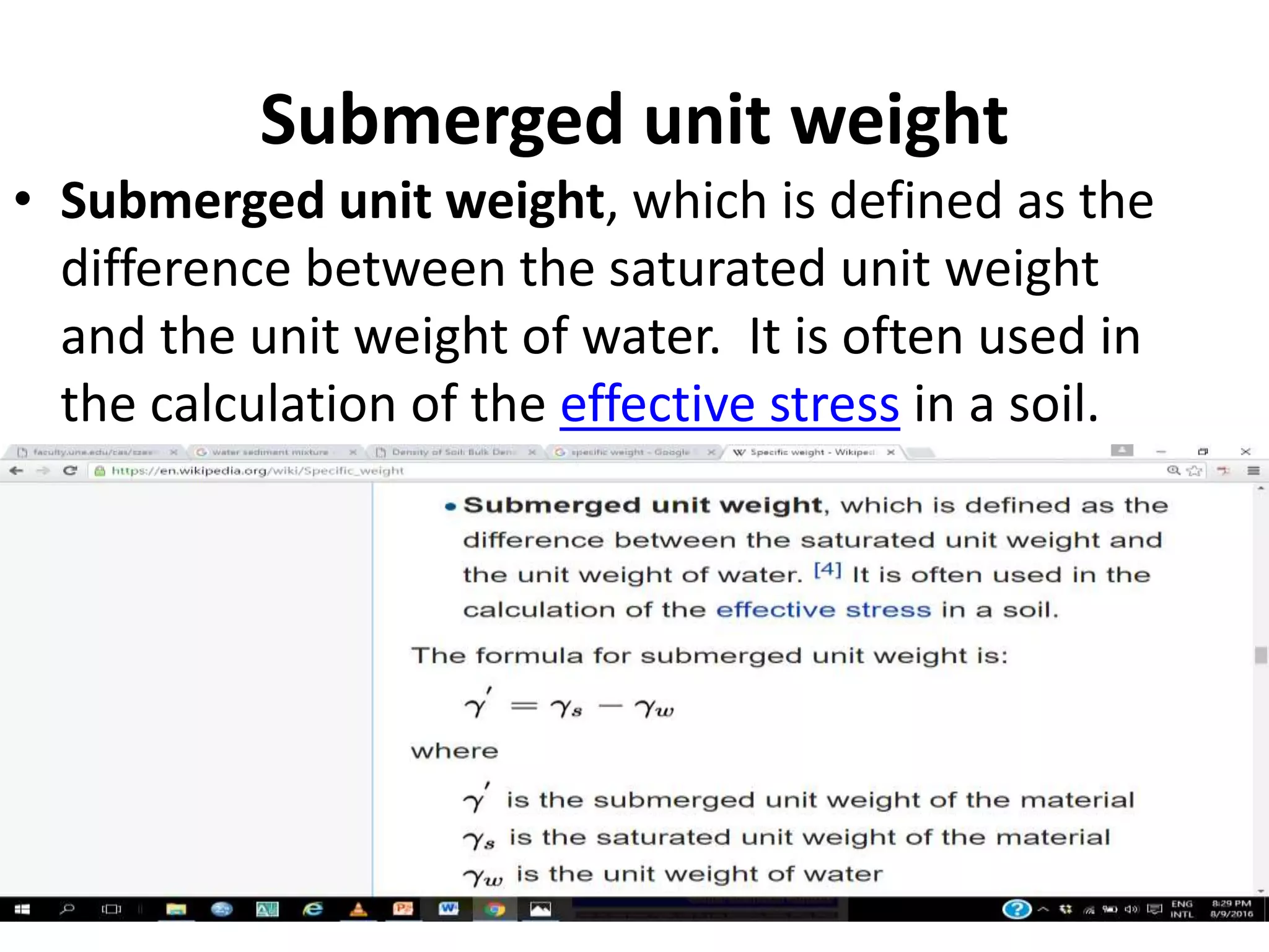 Physical properties of sediments and water sediment mixture | PPTX