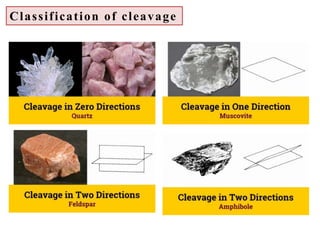 Physical prop of minerals | PPTX