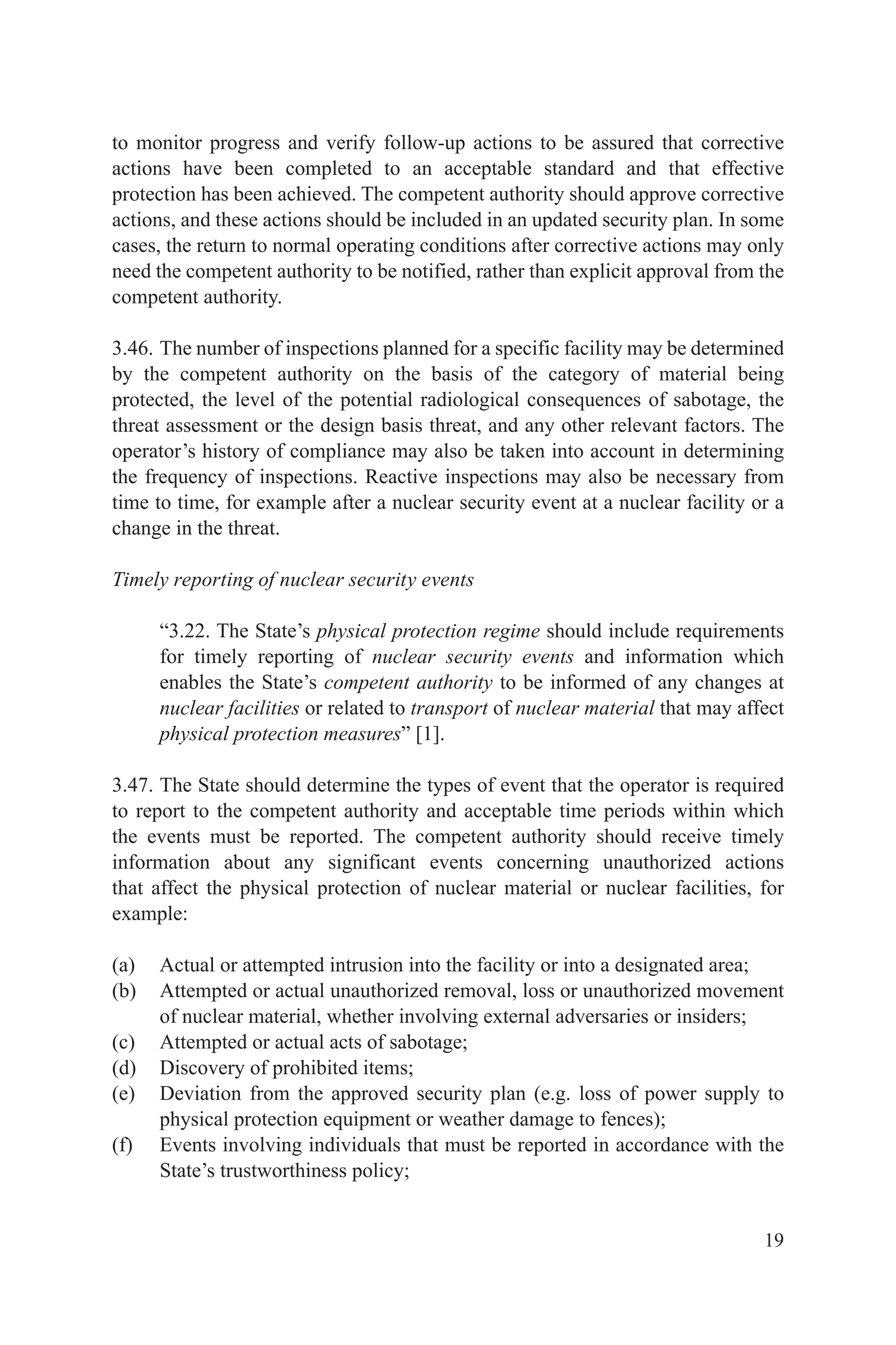 Physical Protection of Nuclear Material and Nuclear Facilities | PDF