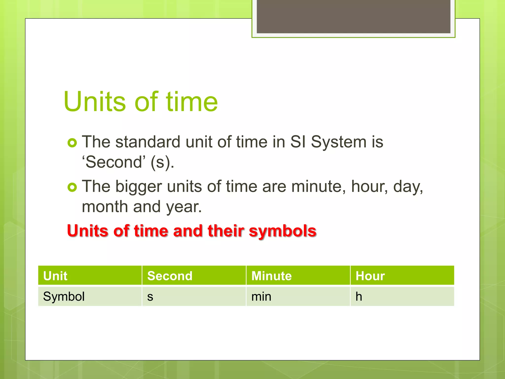 Physical quantities and measurement ii | PPTX