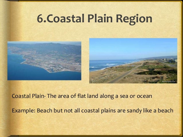 Physical regions and landforms