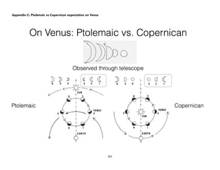 Appendix C: Ptolemaic vs Copernican expectation on Venus 
263
 