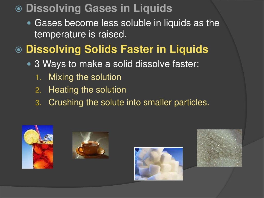 Physical Science 3.3 Mixtures