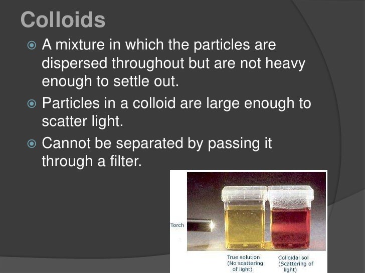 Physical Science 3.3 Mixtures