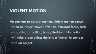 Violent Motion Example PHYSICAL SCIENCE COT for teaching demo.pptx